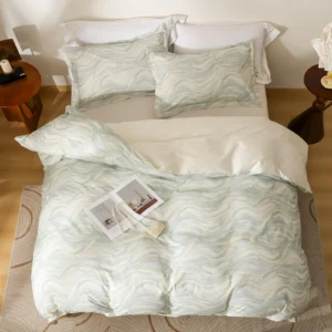 Abstract Water Ripple Duvet Cover Set