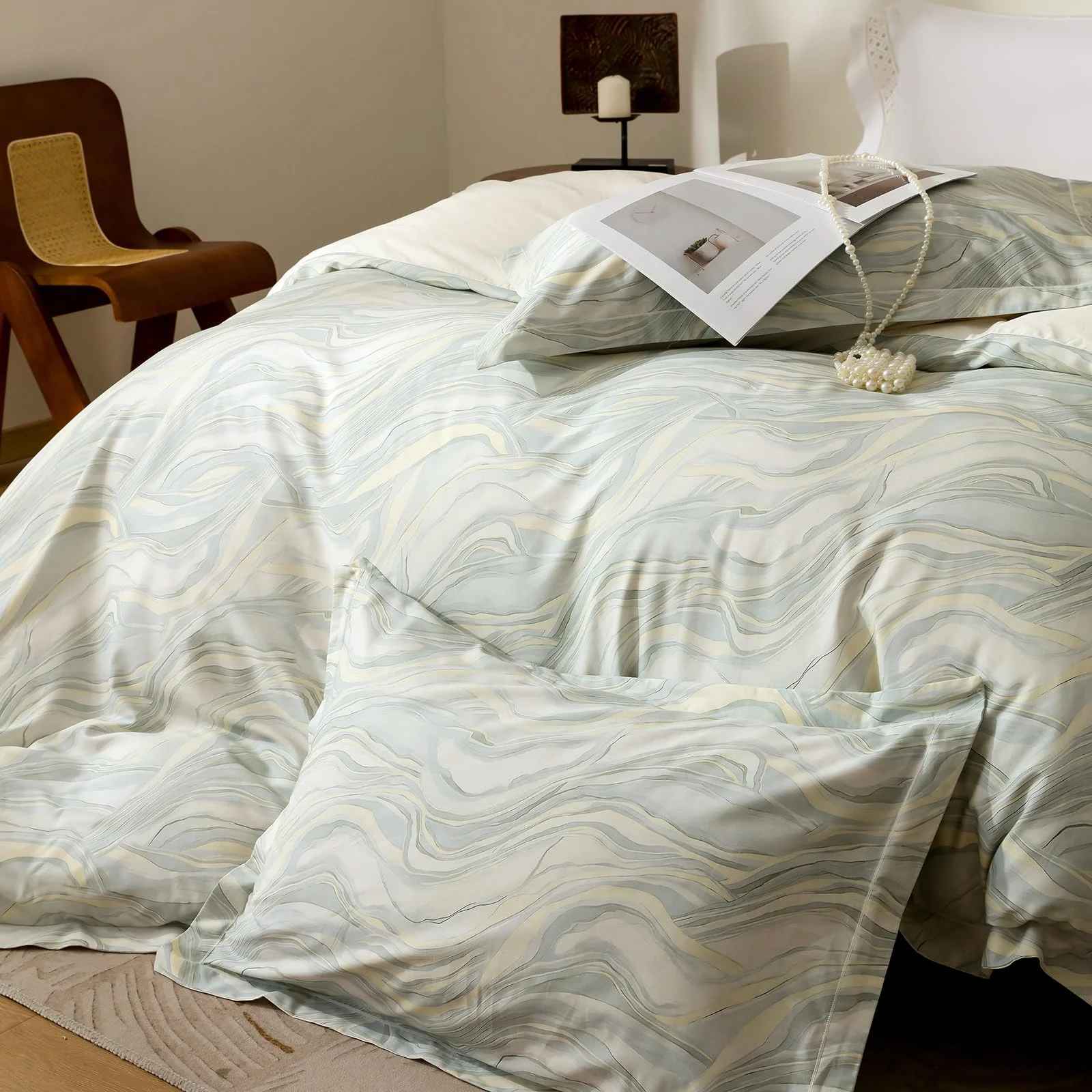 Abstract Water Ripple Duvet Cover Set Abstract Water Ripple Duvet Cover Set