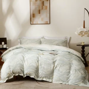 Abstract Water Ripple Duvet Cover Set