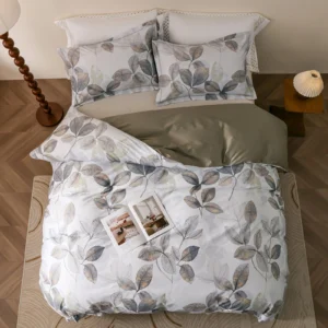 Faded Autumn Leaf Duvet Cover Set