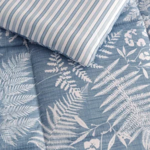 Full/Queen Reversible Fern Garden Comforter Set