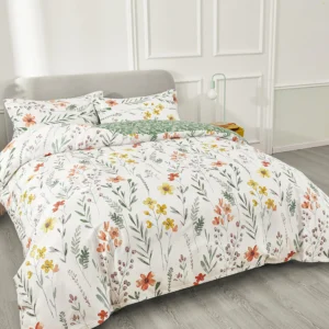 Pastoral Wildflower Duvet Cover Set