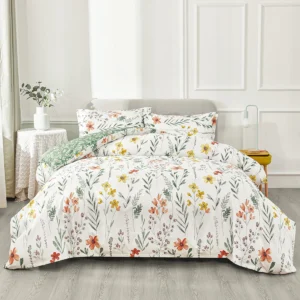 Pastoral Wildflower Duvet Cover Set