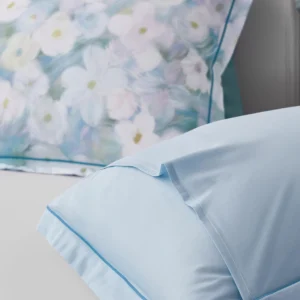 Watercolor Anemone Floral Duvet Cover Set